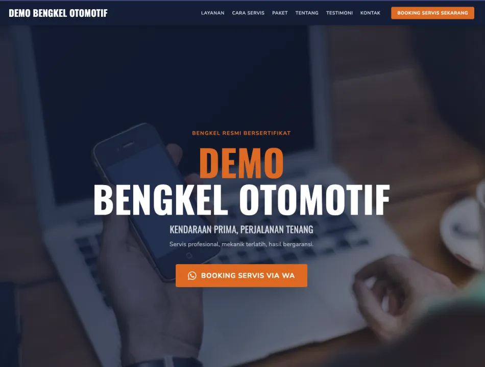 Template Bengkel